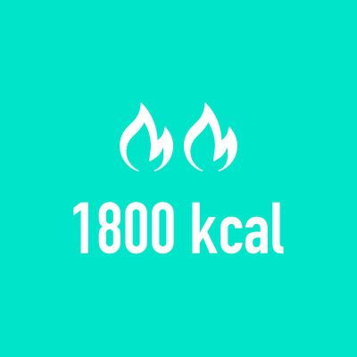 1800 kcal